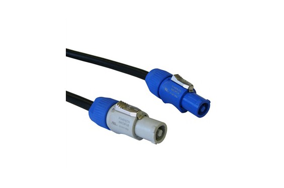 MAGIC FX - C&acirc;ble Powercon m&acirc;le vers femelle - 1,5m (Neuf)