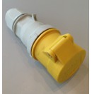 BALS - Prise Femelle jaune CEE 110V - 16A - 3 contacts (Neuf)