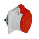 BALS - Châssis Femelle rouge CEE 380V - 32A - 5 contacts (Neuf)