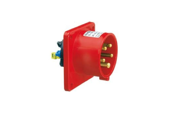 BALS - Châssis Mâle rouge CEE 380V - 16A - 5 contacts IP44 (Neuf)