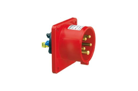 BALS - Ch&acirc;ssis M&acirc;le rouge CEE 380V - 16A - 5 contacts IP44 (Neuf)