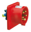 BALS - Châssis Mâle rouge CEE 380V - 32A - 5 contacts IP44 (Neuf)