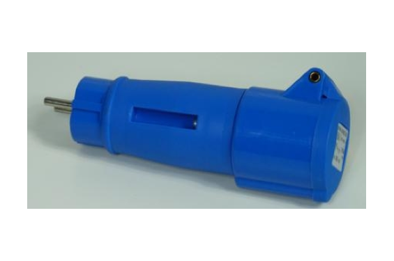 BALS - Blue Female Plug 230V - 16A - 3 contacts to Male 230V - 16A 3 contacts (New)