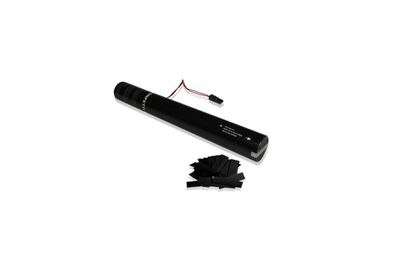 Canon à confettis électrique à usage unique - 50cm - Noir  (Neuf)