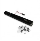 MAGIC FX - Canon à confettis électrique à usage unique - 50cm - Argent et Blanc  (Neuf)