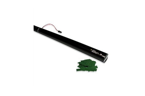 MAGIC FX - Canon à confettis électrique à usage unique - 80cm - Vert Foncé (Neuf)