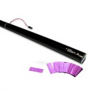 Canon à confettis métalliques électrique à usage unique - 80cm - Rose (Neuf)