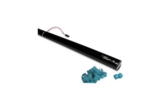 Canon &agrave; serpentins &eacute;lectrique &agrave; usage unique - 80cm - Bleu Ciel (Neuf)