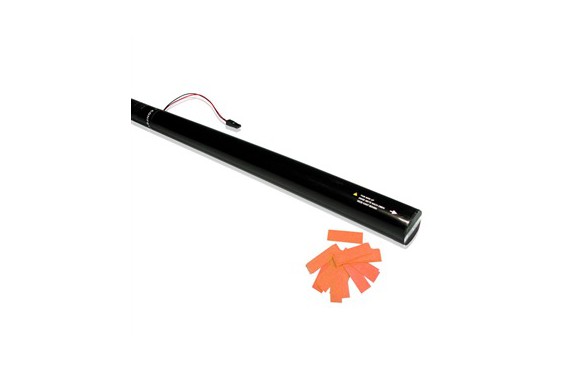 MAGIC FX - Manual cannon for UV confetti single use - 80cm - Fluo Orange (New)