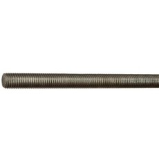 Threaded rod length 1m - NFE 25136 - Steel - Class 4.6 Raw - 8mm Diameter (New)