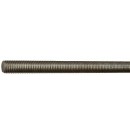 Threaded rod length 1m - NFE 25136 - Steel - Class 4.6 Raw - 10mm Diameter (New)