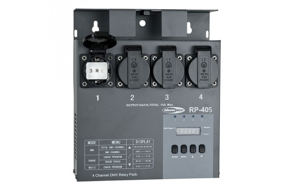 SHOWTEC - Switch pack RP-405 MKII - Relais (Neuf)