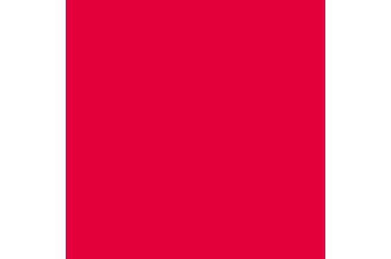 LEE - Rouleau de g&eacute;latine - couleur Plasa Red 029 - Dim. 7,62m x 1,22m (Neuf)