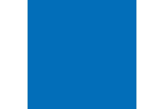LEE - Rouleau de gélatine - couleur Deeper Blue 085 - Dim. 7,62m x 1,22m (Neuf)