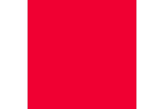 LEE - Rouleau de gélatine - couleur Primary Red 106 - Dim. 7,62m x 1,22m (Neuf)