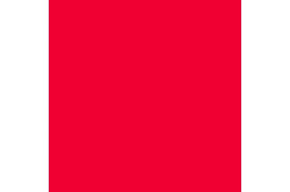 LEE - Rouleau de g&eacute;latine - couleur Primary Red 106 - Dim. 7,62m x 1,22m (Neuf)