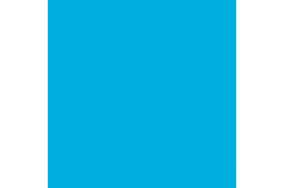LEE - Rouleau de g&eacute;latine - couleur Medium Blue 132 - Dim. 7,62m x 1,22m (Neuf)