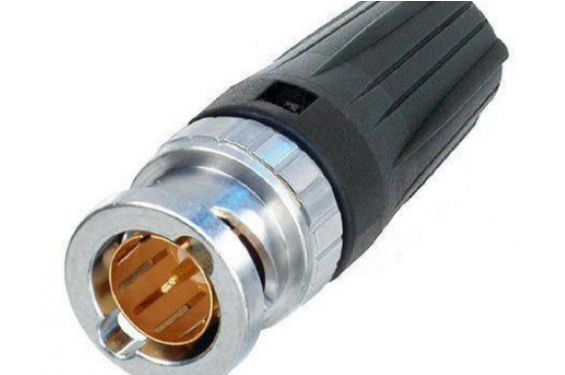NEUTRIK - Connecteur BNC mâle 75 ohms pour câble 4 - 8mm RearTwist NBNC75BJP9 (Neuf)