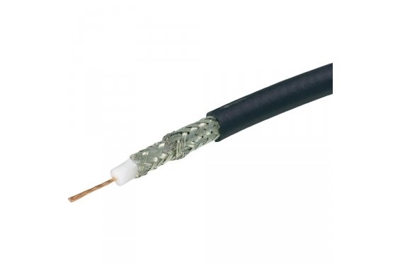 BELDEN - Black digital video cable for 75 ohm BNC connector - 1505F - sold by the meter (New)
