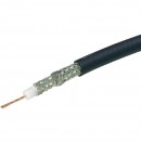 BELDEN - Black digital video cable for 75 ohm BNC connector - 1505F - sold by the meter (New)