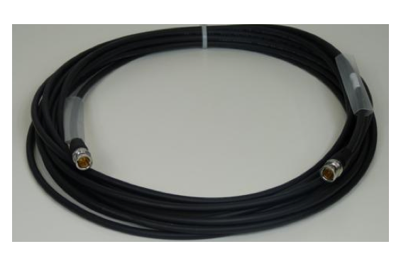 Câble vidéo digital BNC 1505F avec connecteurs BJP9 BNC mâles 75 ohms - Noir - 10m (Neuf)