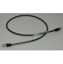 Black digital video cable with BNC connectors 1505F BJP9 male BNC 75 ohms - 1m (New)