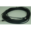 Câble vidéo digital BNC 1505F avec connecteurs BJP9 BNC mâles 75 ohms - Noir - 20m (Neuf)