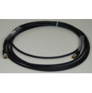 Câble vidéo digital BNC 1505F avec connecteurs BJP9 BNC mâles 75 ohms - Noir - 5m (Neuf)