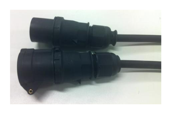 Electrical extension 16A female CEE plug 3-poles to male CEE 3-poles 230V - 3g2.5 Titanex - 20m (New)