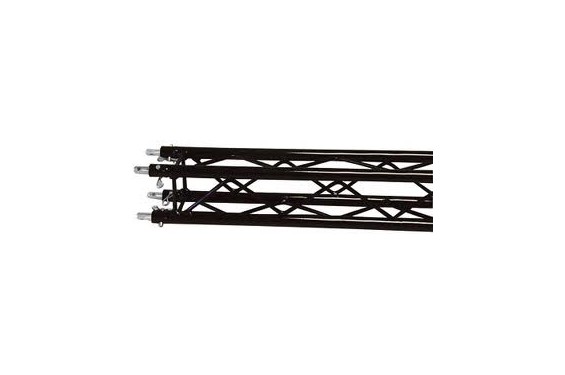 GLOBAL TRUSS - F14B Black square girder 1.50m - 4 connectors included (New)