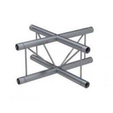 GLOBAL TRUSS - Croix 4D - Verticale - 50cm - 4 connecteurs inclus (Neuf)