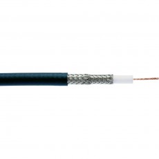 BELDEN - RG59 Coaxial Video Cable - 75 Ohm - Diameter 6mm - Black - 1505A sold by the meter (New)