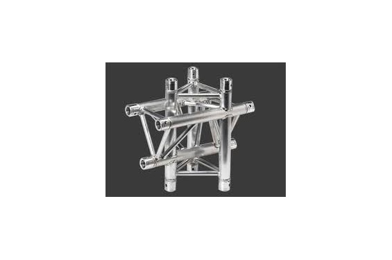 GLOBAL TRUSS - F33 - Angle 4D T47 - 50cm - Apex Down - 6 connecteurs inclus (Neuf)