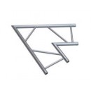 GLOBAL TRUSS - F42 - Angle 2D C20H - 60° Horizontal - 100cm - 2 connecteurs inclus (Neuf)
