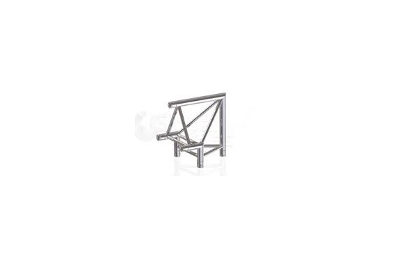 GLOBAL TRUSS - Corner 2 way - Apex Up - 50cm - 3 connectors included (New)