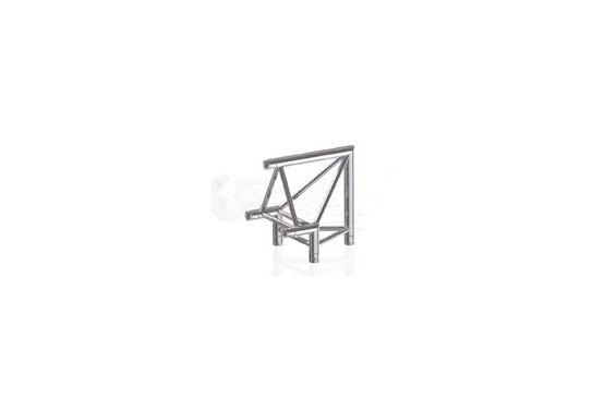 GLOBAL TRUSS - F43 - Angle 2D C24 - Apex Up - 50cm - 3 connecteurs inclus  (Neuf)