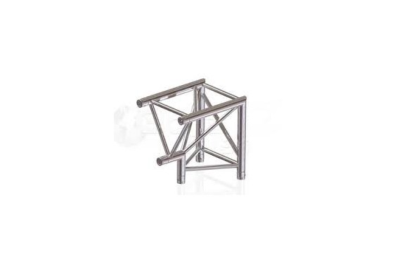 GLOBAL TRUSS - F43 - Angle 2D C25 - Apex Down - 50cm - 3 connecteurs inclus  (Neuf)