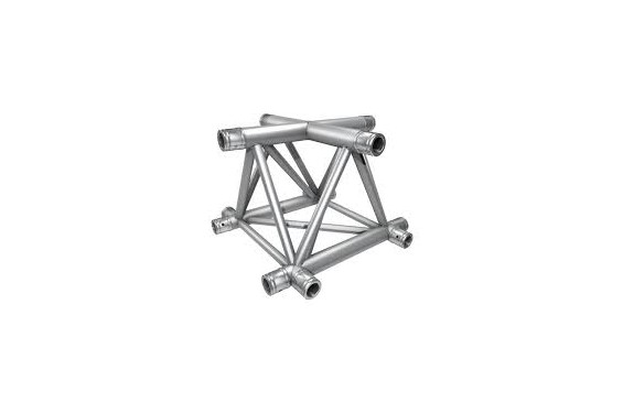 GLOBAL TRUSS - F43 - Croix 4D C41 - 50cm - 6 connecteurs inclus  (Neuf)
