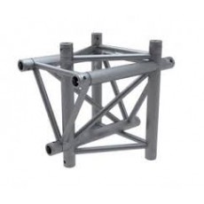 GLOBAL TRUSS - F43 - Angle 4D T47 - T Apex Down - 50cm - 6 connecteurs inclus  (Neuf)