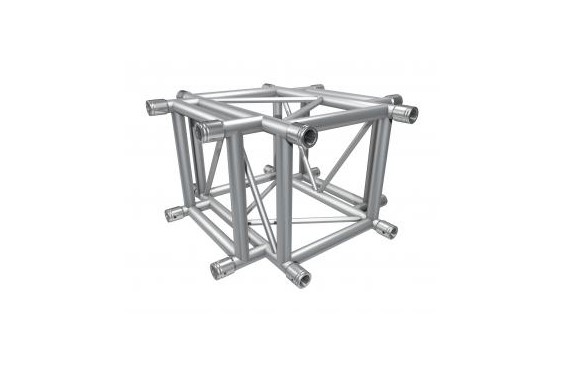 GLOBAL TRUSS - F54 - Angle 4D C41 - Croix - 8 connecteurs inclus (Neuf)