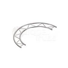 GLOBAL TRUSS - Cercle de 4m de diamètre composé de 4 segments Horizontal - 90° (Neuf)
