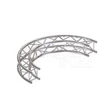 GLOBAL TRUSS - Cercle de 1m de diamètre composé de 2 segments - 180° (Neuf)