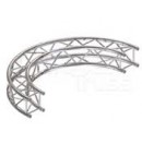 GLOBAL TRUSS - Cercle de 1m de diamètre composé de 2 segments - 180° (Neuf)