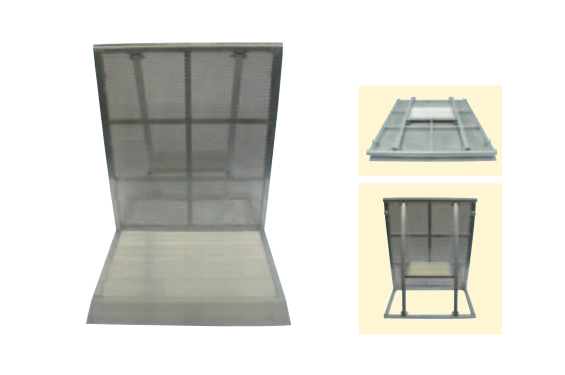 GLOBAL TRUSS - Crash barri&egrave;res - El&eacute;ment droit avec marche (Neuf)