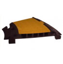 Passage de Câble Angle 30° - 5 canaux (Neuf)