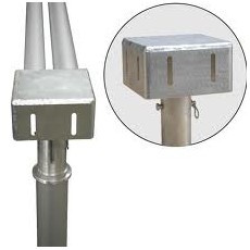 GLOBAL TRUSS - Adapter for connection of two curtains (New)