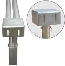 GLOBAL TRUSS - Adaptateur pour la connexion de 2 rideaux (Neuf)