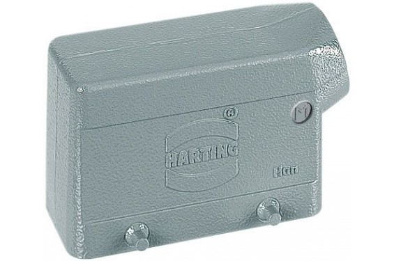 HARTING - Capot M32 gris - Sortie lat&eacute;rale - 16 contacts (Neuf)