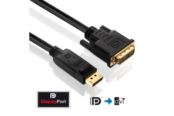PureInstall - Câble DisplayPort PI5200 - 2m (Neuf)