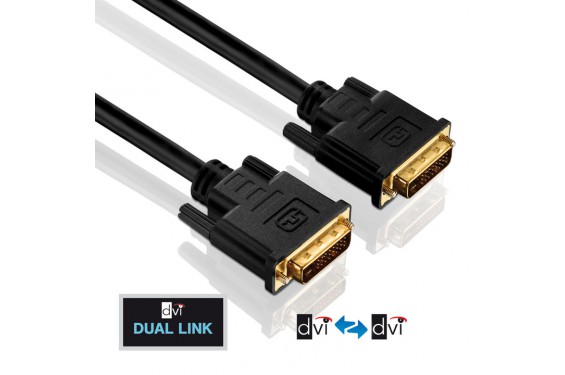 PureInstall - Câble DVI Dual Link PI4200 - 10m (Neuf)